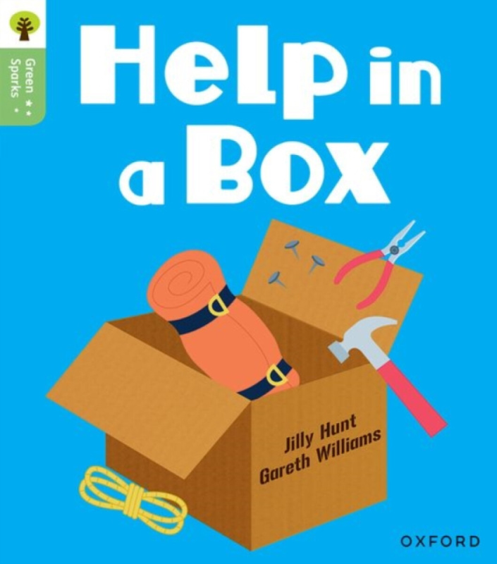 Oxford Reading Tree Green Sparks: Level 4: Help in a Box - Jilly Hunt