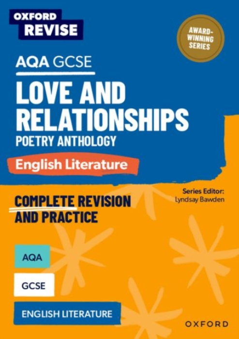 Oxford University Press Oxford Revise: AQA GCSE English Literature: Love and Relationships Poetry Anthology - Elsdon, Graham