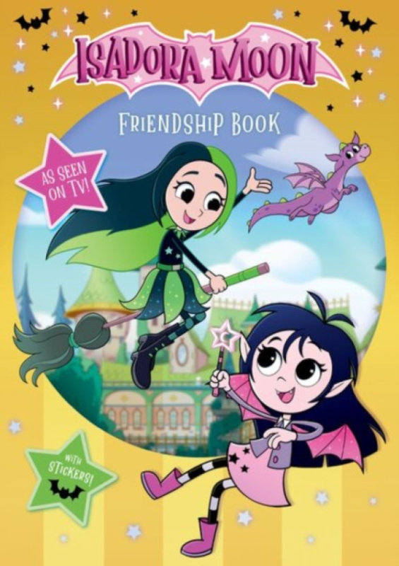 Oxford University Press Isadora Moon: Friendship Book, packed with friendship-themed activities including quizzes, fact files, and portrait drawing! (As seen on TV)