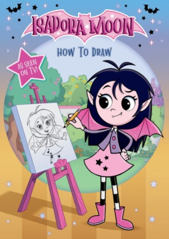 Oxford University Press Isadora Moon: How To Draw, learn how to draw Isadora and her friends from the top rated animated TV series and the world of Harriet Muncaster