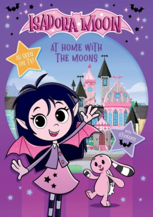 Oxford University Press Isadora Moon: At Home with the Moons, packed with puzzles, colouring, drawing, and stickers (as seen on TV) - Muncaster, Harriet