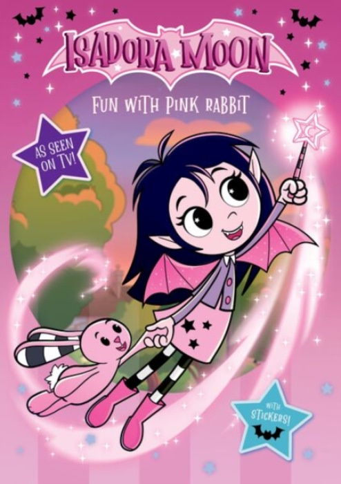 Oxford University Press Isadora Moon: Fun With Pink Rabbit, packed with puzzles, colouring, drawing, and stickers! Based on the top rated animated TV tv series, from the world of Harriet Muncaster