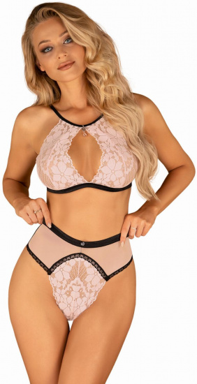 Růžové body Sweet Amara, L–XL
